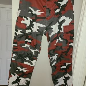 Rothco BDU Red Camo Cargo Pants
